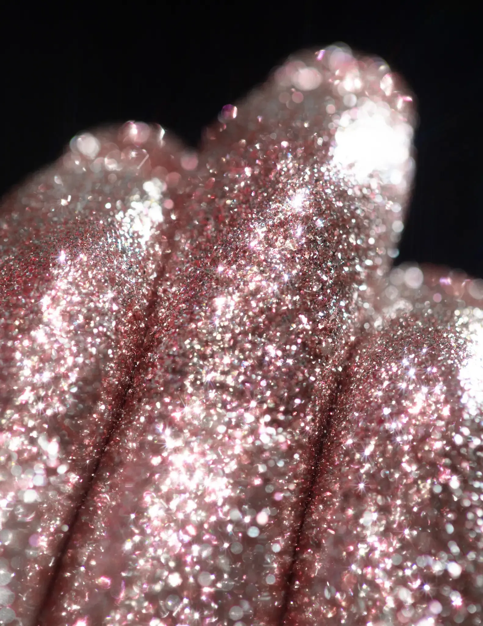 #09 Silver Red Eyeshadow Glitter