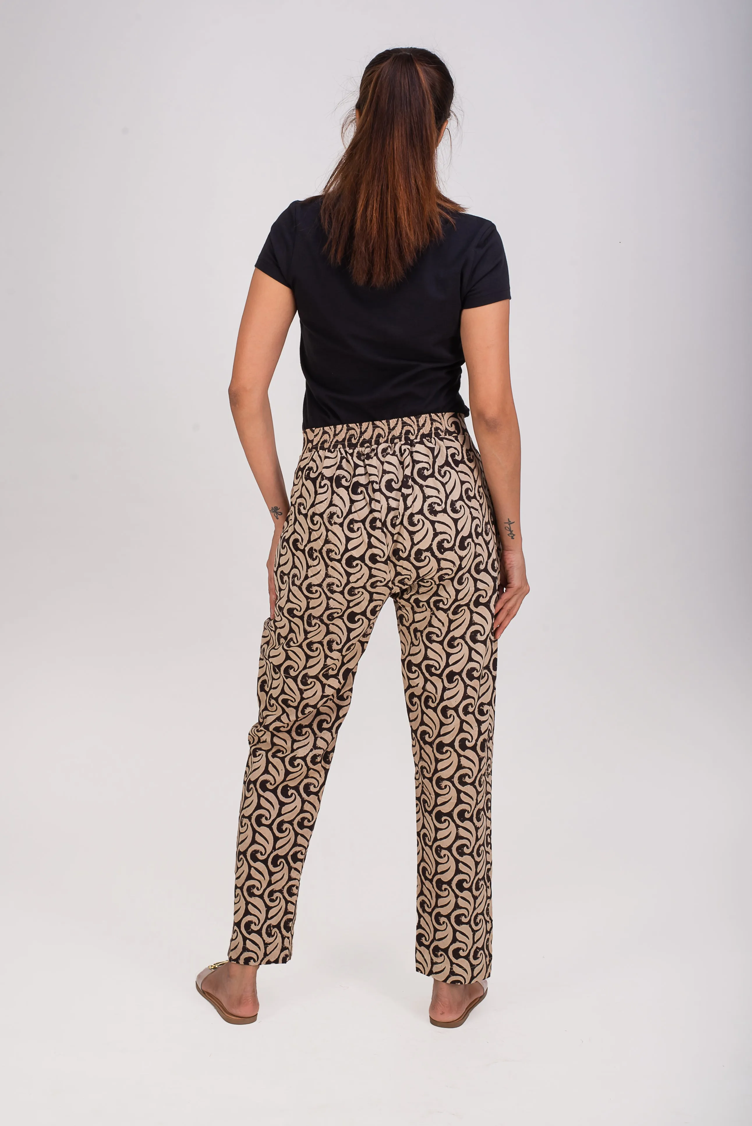 588-161 Whitelotus Womens Pencil Pants"Fanny"