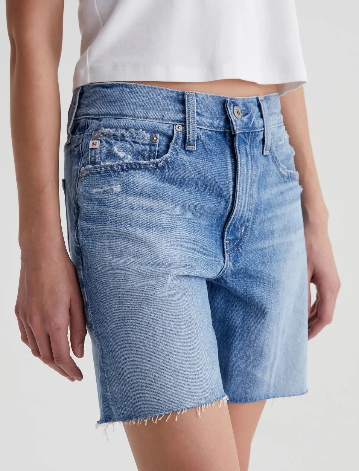 AG Denim Ex Boyfriend Short in 18 Year Ceremony