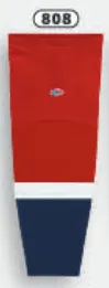 Athletic Knit (AK) HS2100-808 2013 Washington Capitals Red Mesh Ice Hockey Socks