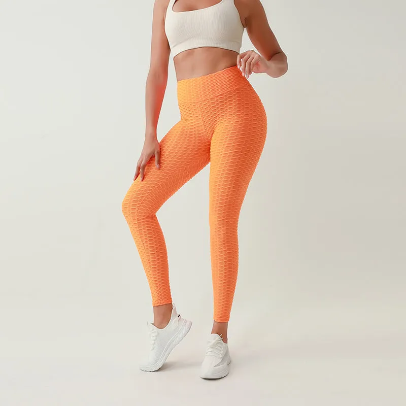 Booty Lifting Honeycomb Scrunch Legging