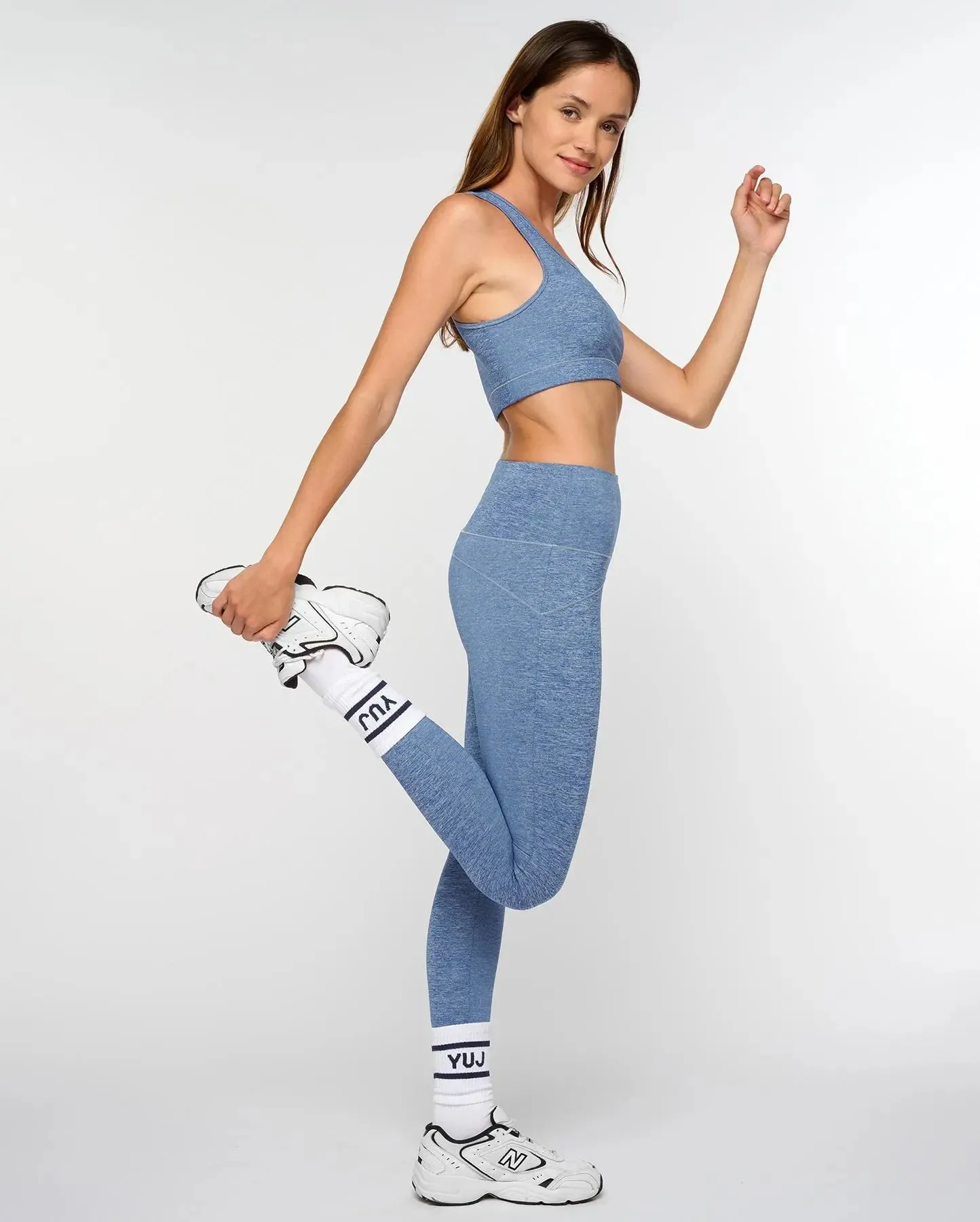 Brassière de yoga BLUE JEAN AJNA