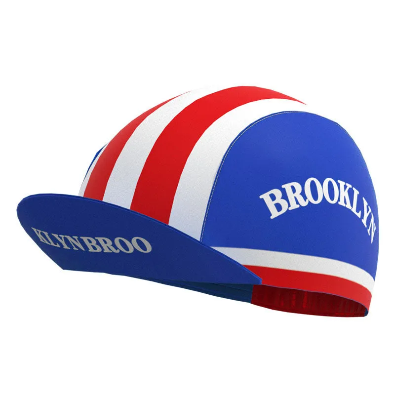 Brooklyn Blue Retro Long Sleeve Cycling Kit