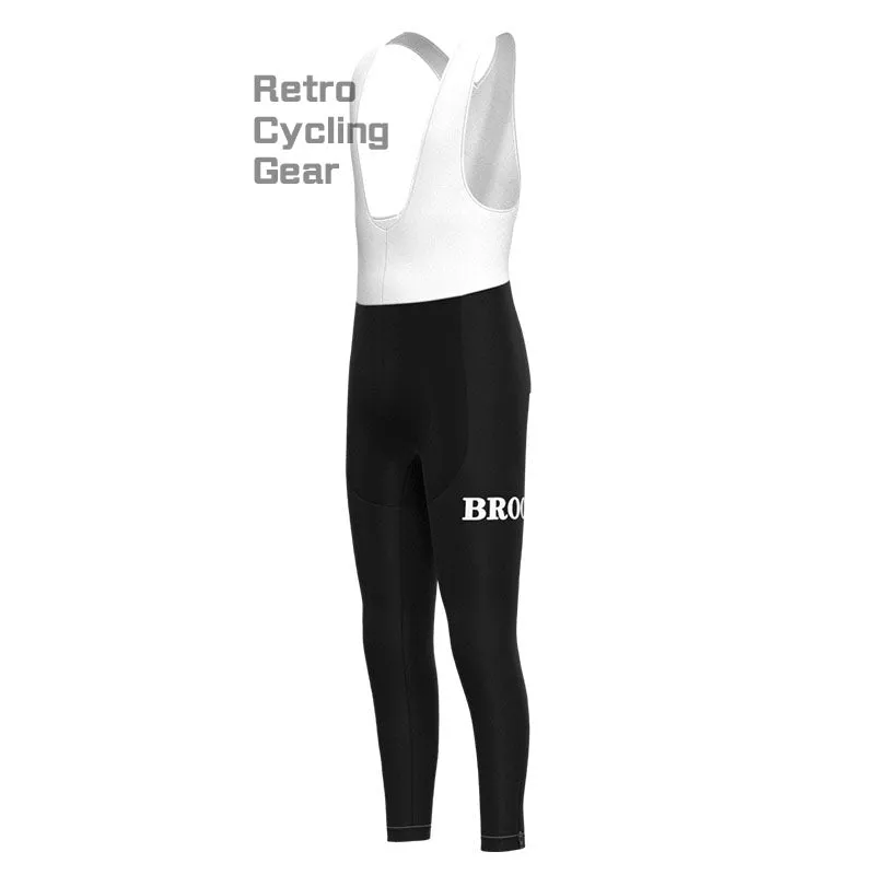 Brooklyn Blue Retro Long Sleeve Cycling Kit