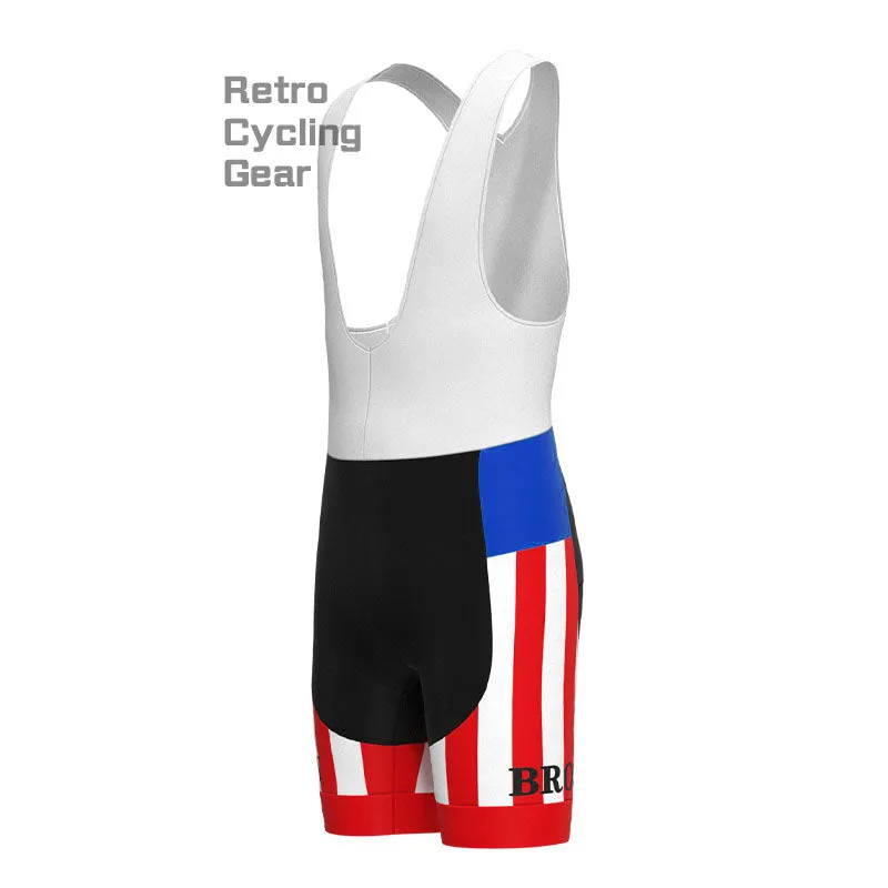Brooklyn Blue Retro Long Sleeve Cycling Kit