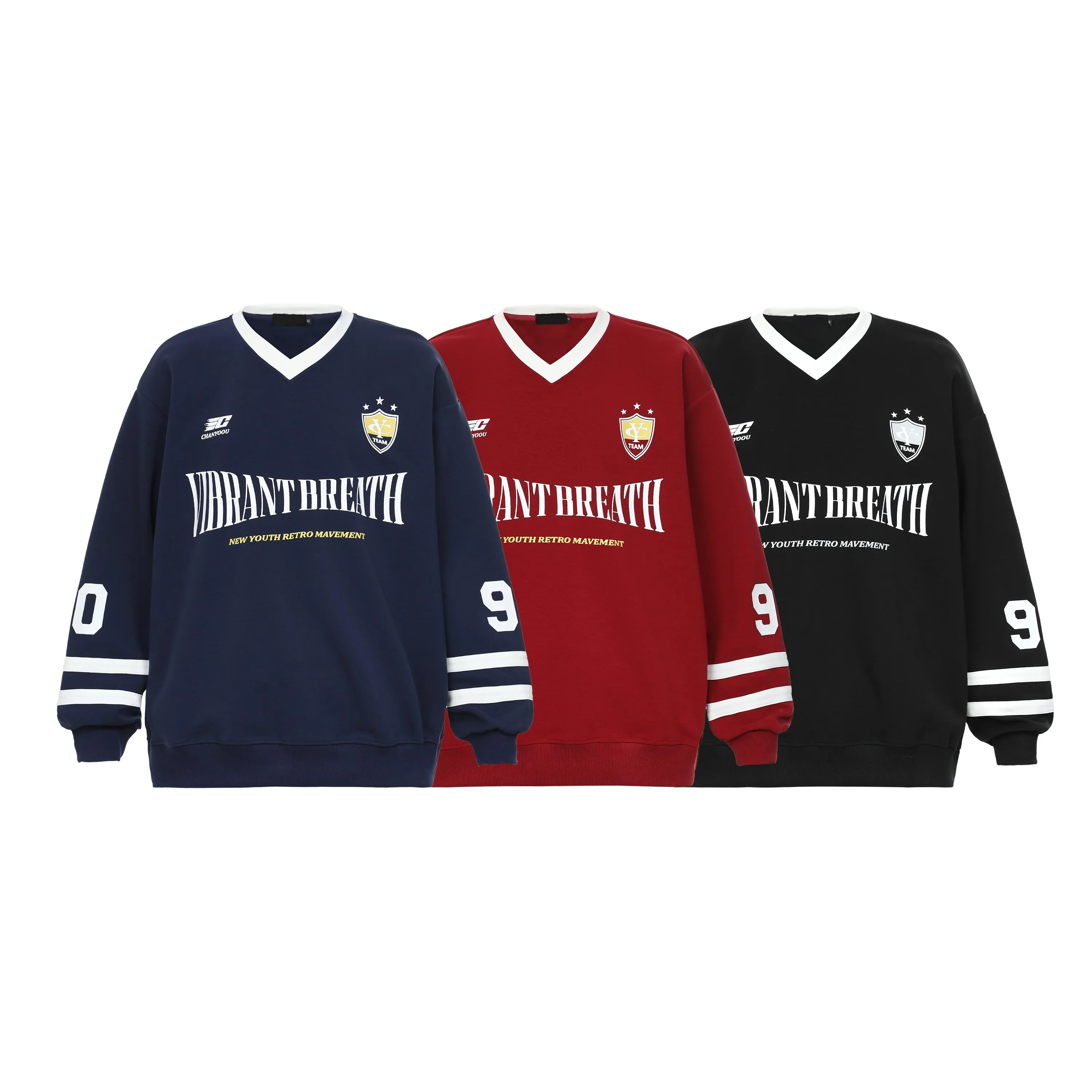 Faire Echo Retro Graphic Sports Sweatshirt