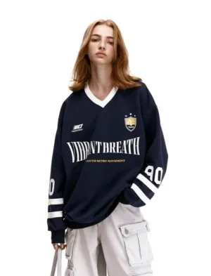 Faire Echo Retro Graphic Sports Sweatshirt