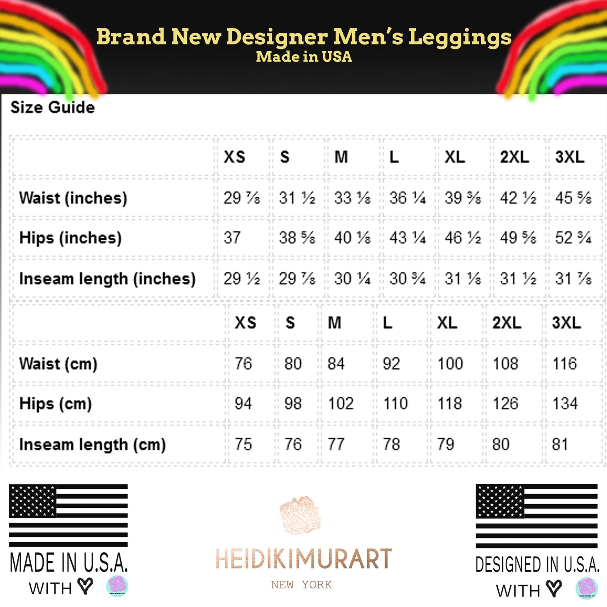Grey White Striped Men's Leggings, Gray And White Vertically Striped Meggings-Made in USA/EU