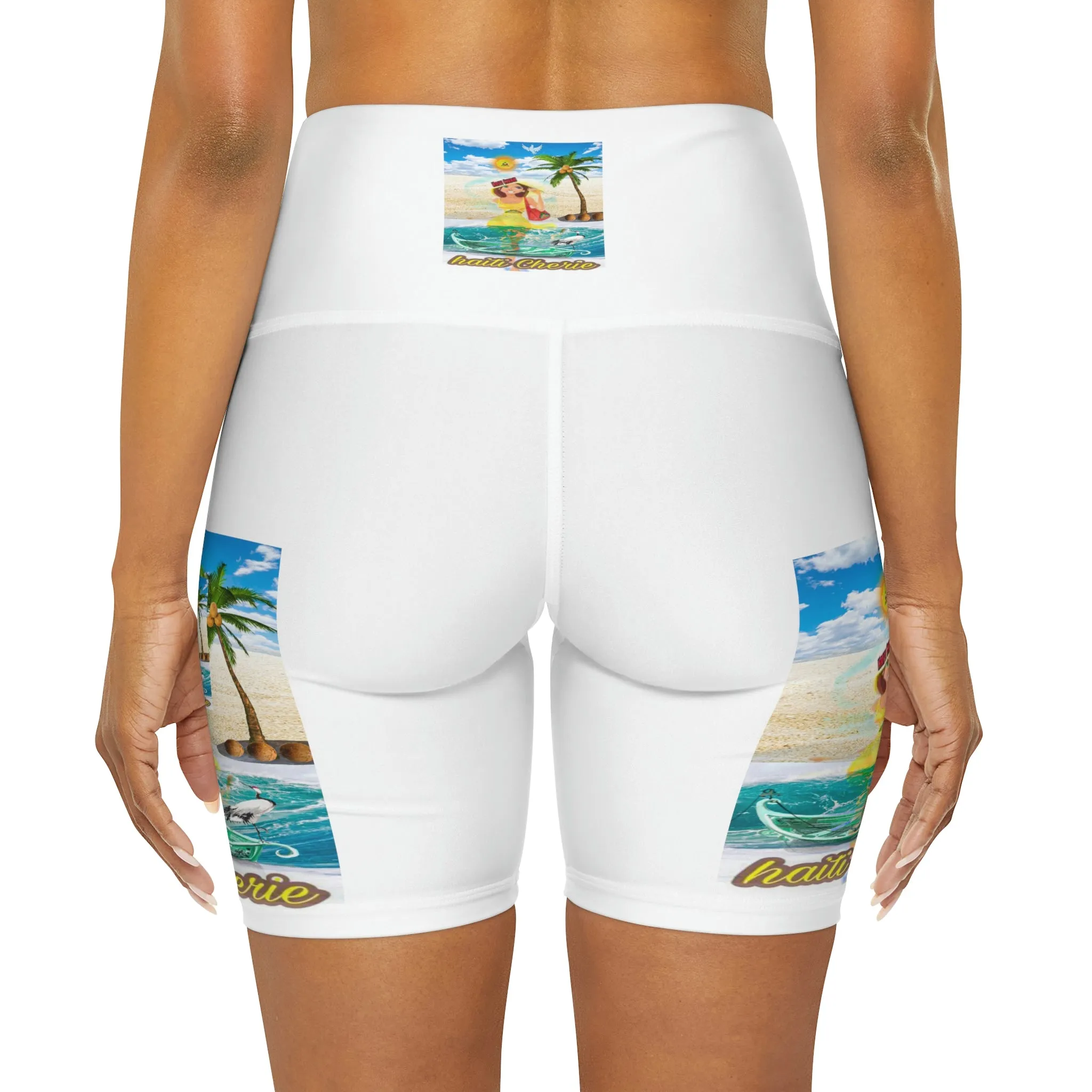 High Waisted Yoga Shorts