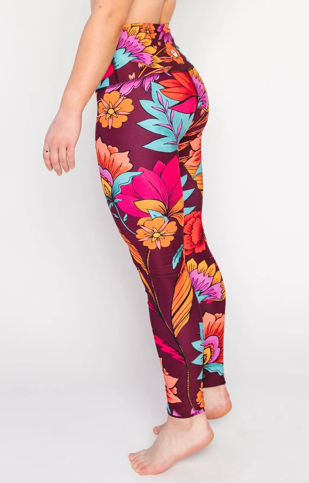 Indie Flow Printed Yoga Leggings