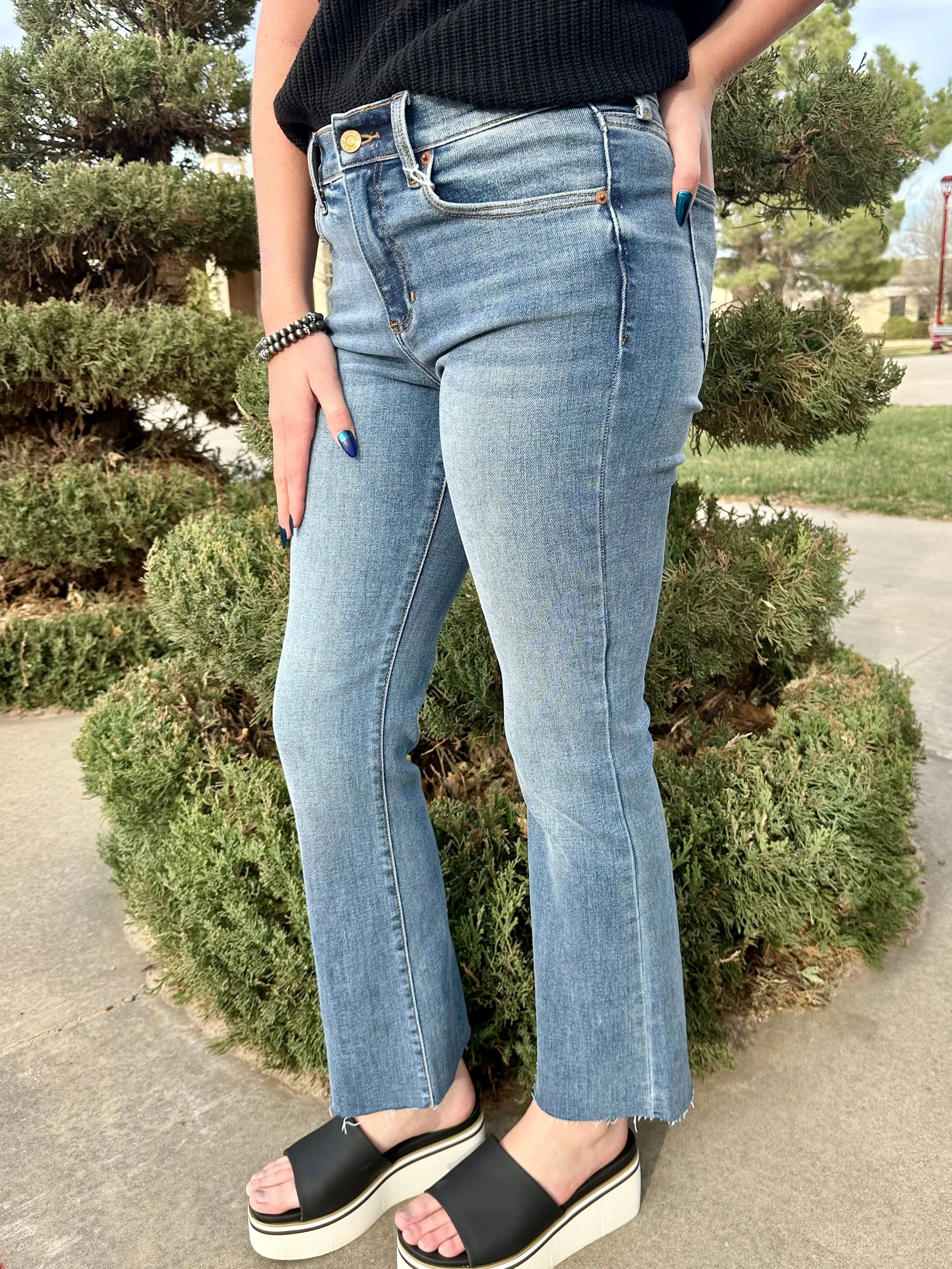 Judith Kick Flare Jean by Sneak Peek