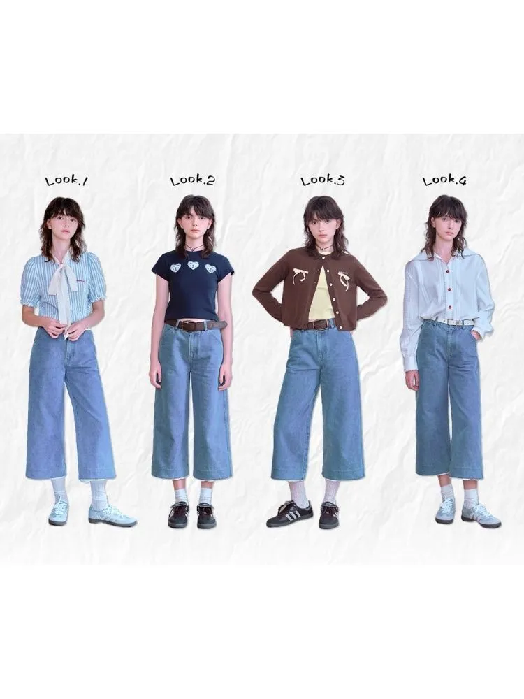 Lace leggings 9-minute pants【s0000007047】