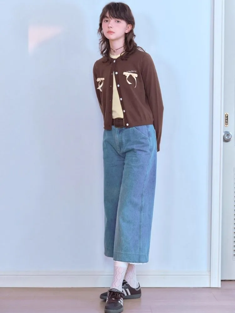 Lace leggings 9-minute pants【s0000007047】
