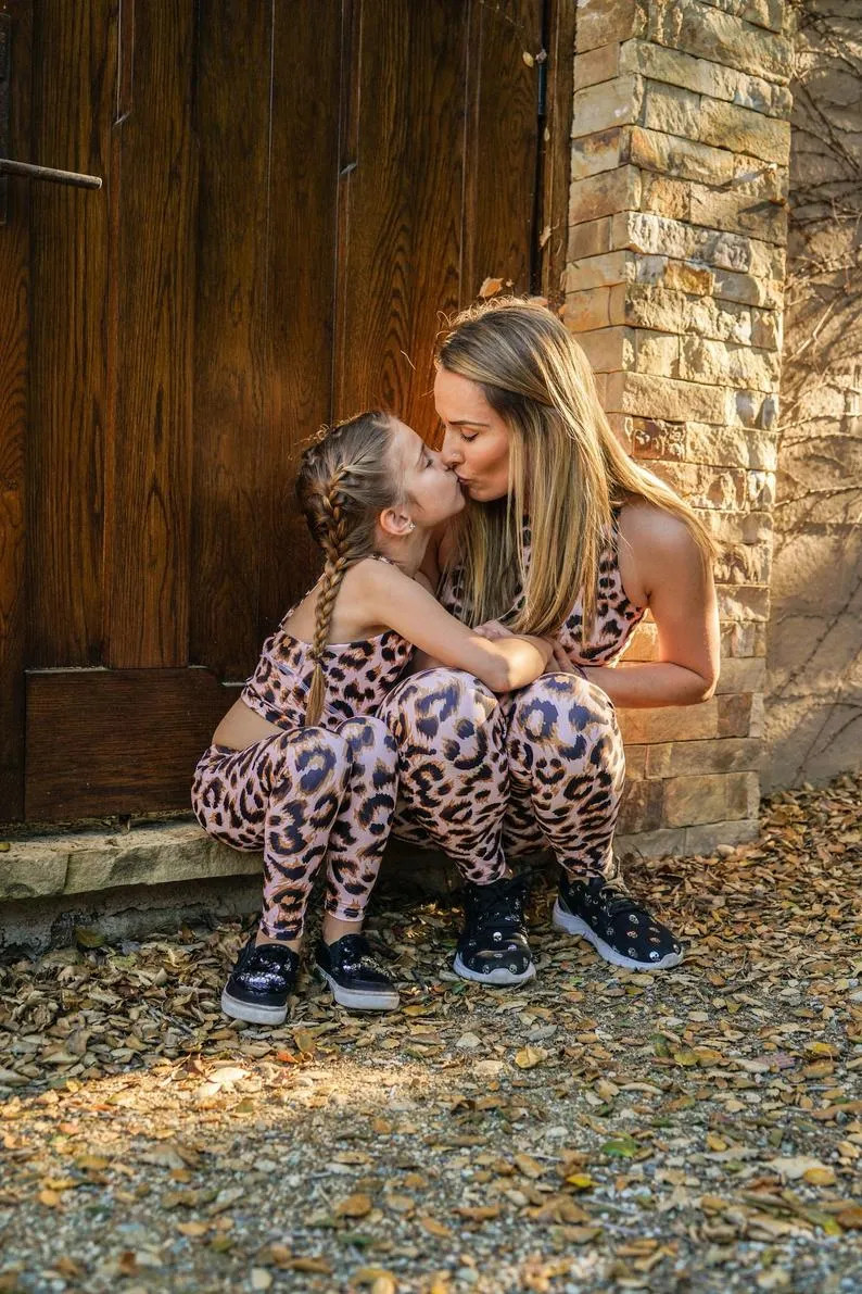 Leopard Yoga Set