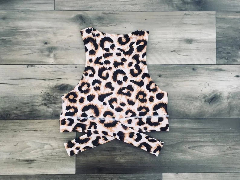 Leopard Yoga Set