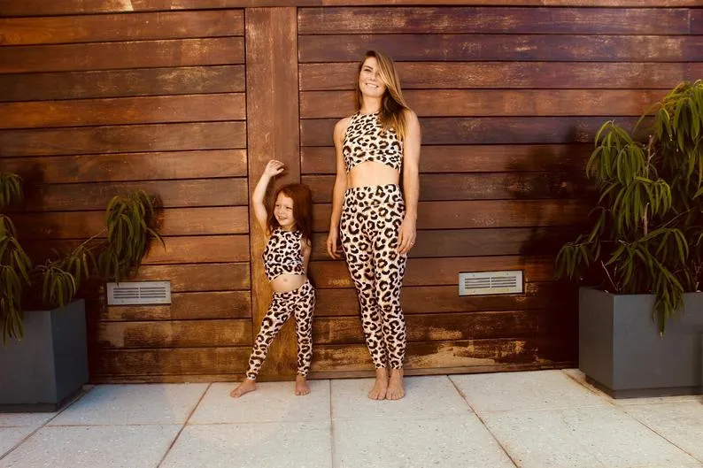 Leopard Yoga Set