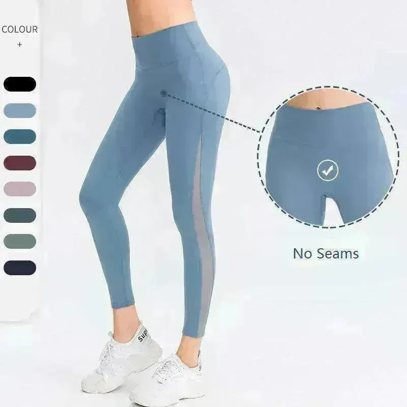 Lift Your Booty: Seamless High Waist Yoga Pants
