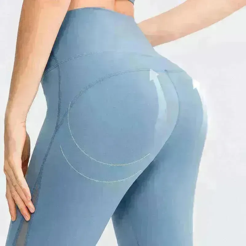 Lift Your Booty: Seamless High Waist Yoga Pants