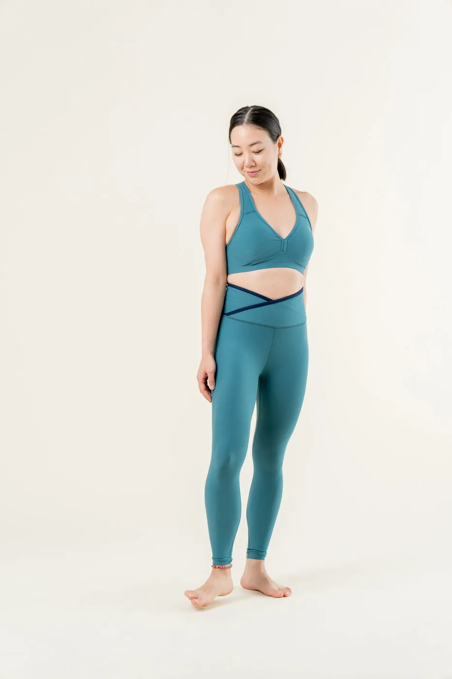 Lift Your Spirits Bra - Eucalyptus Blue Heather