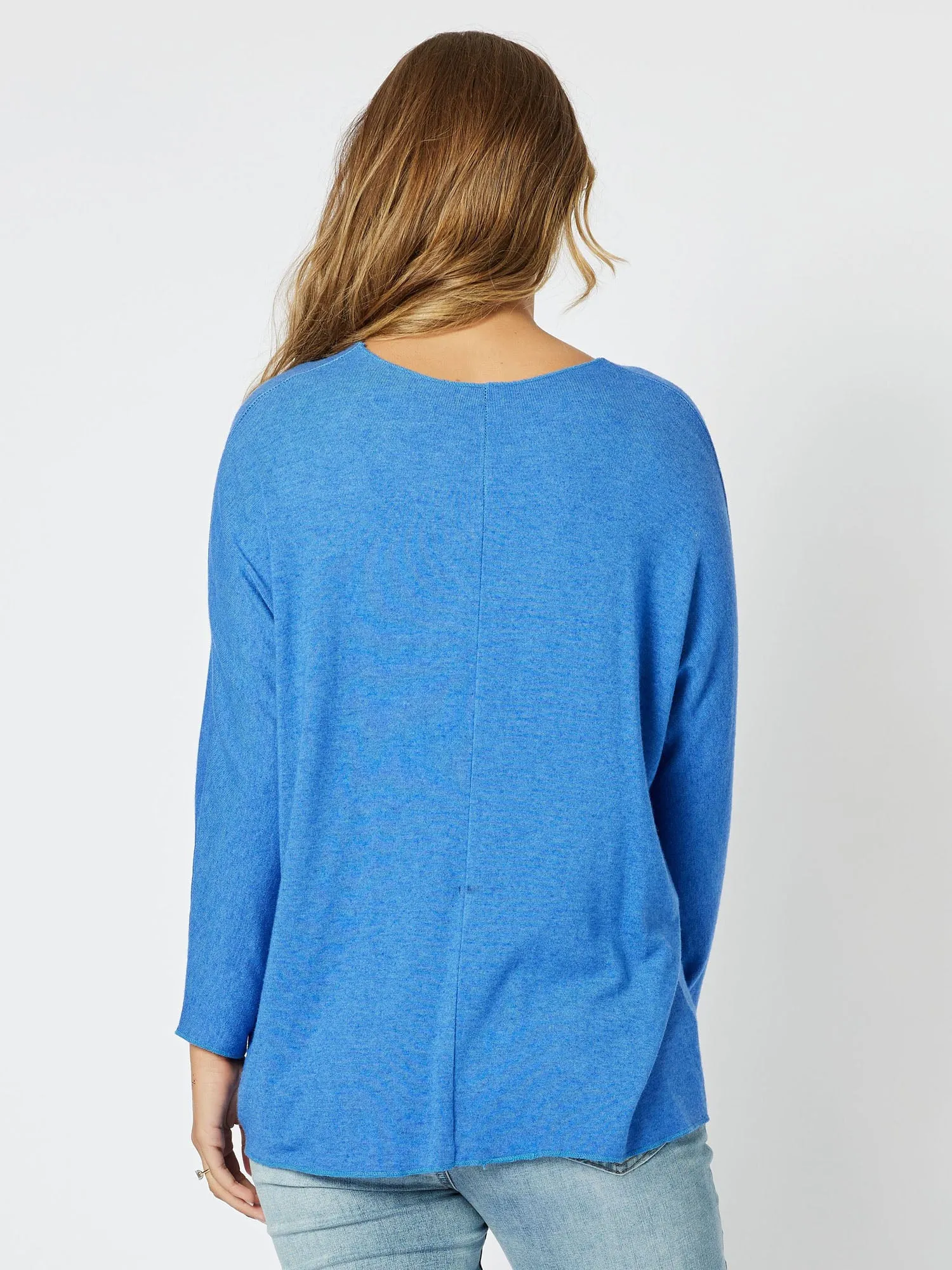 Mojito Print Lightweight Knit - Blue