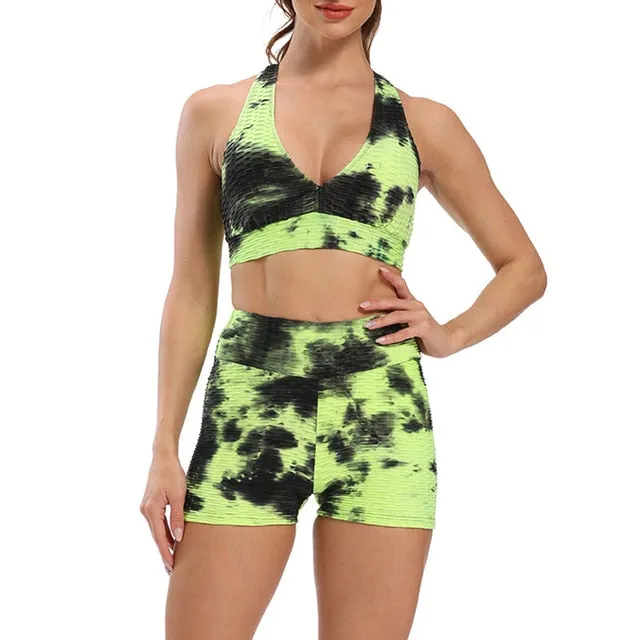 NEW Print Women Yoga Sets fitness sportswear Track Suit