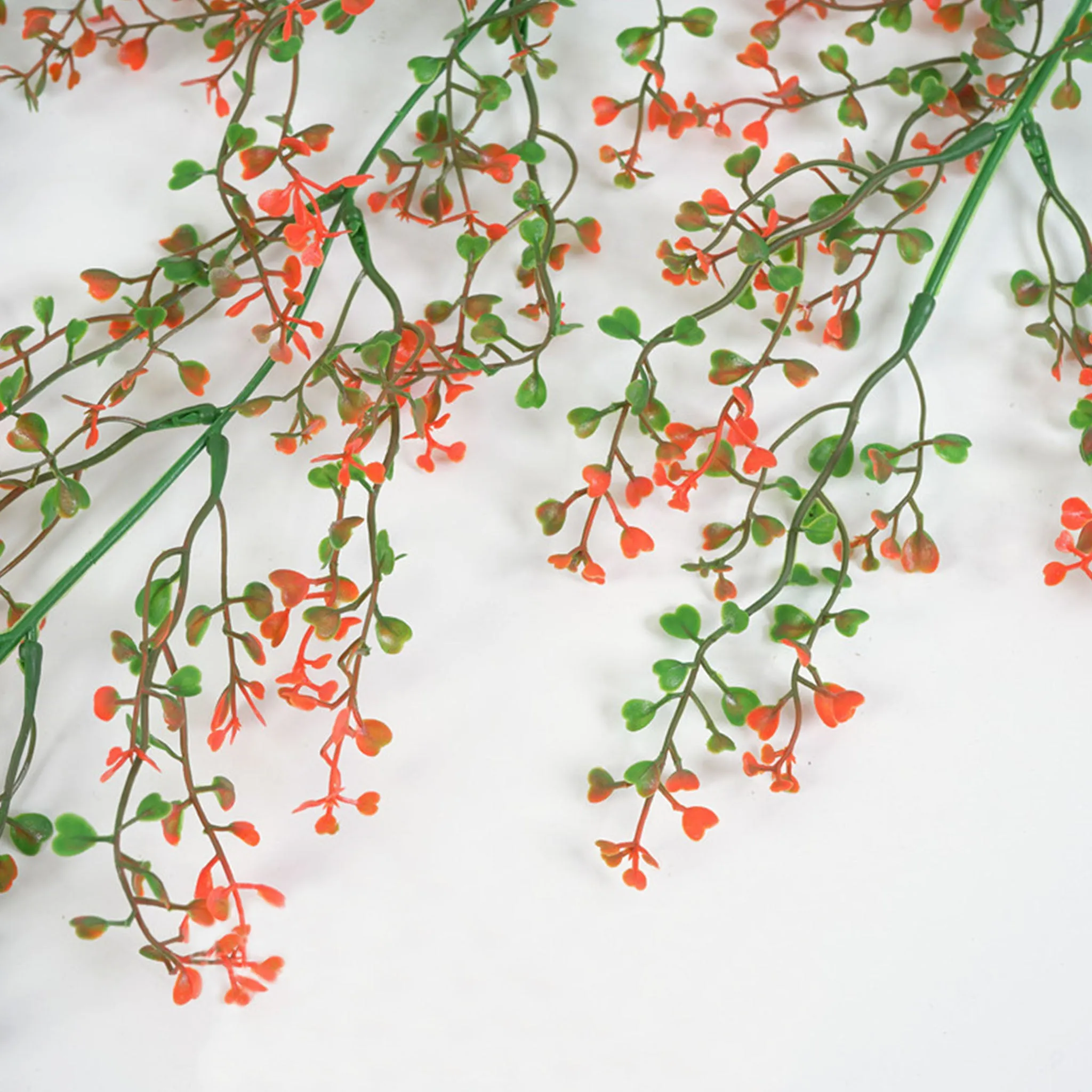 Plastic Hanging Plant Leaf Vines for Outdoor