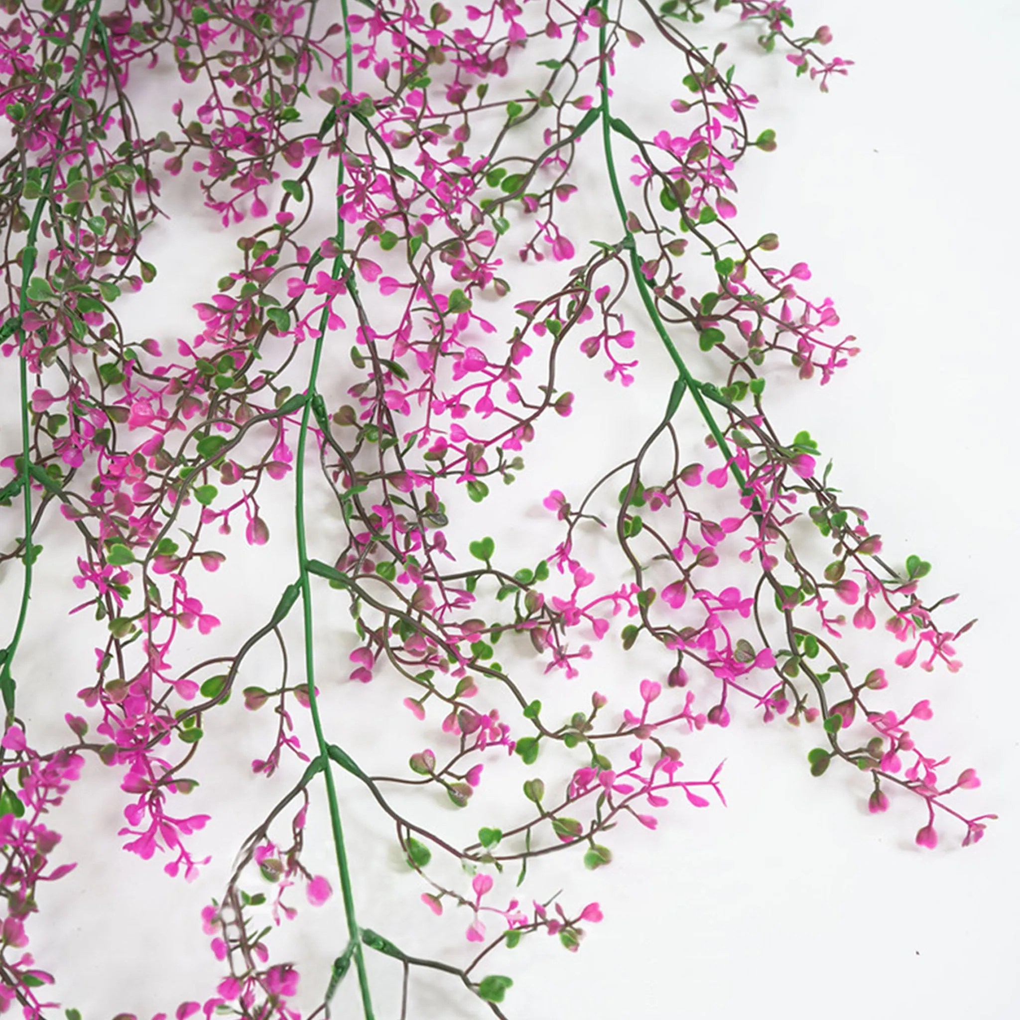 Plastic Hanging Plant Leaf Vines for Outdoor