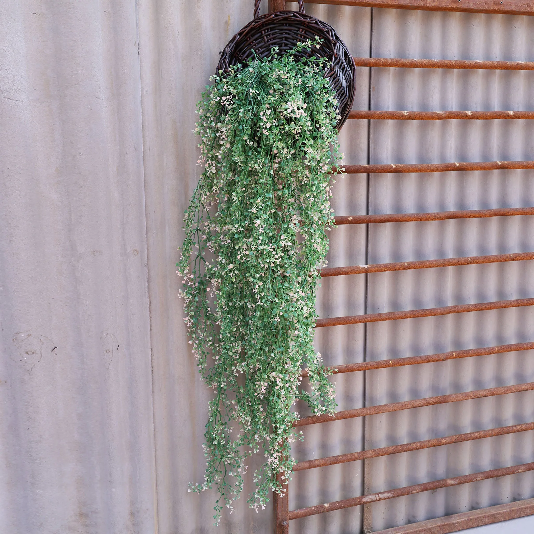 Plastic Hanging Plant Leaf Vines for Outdoor