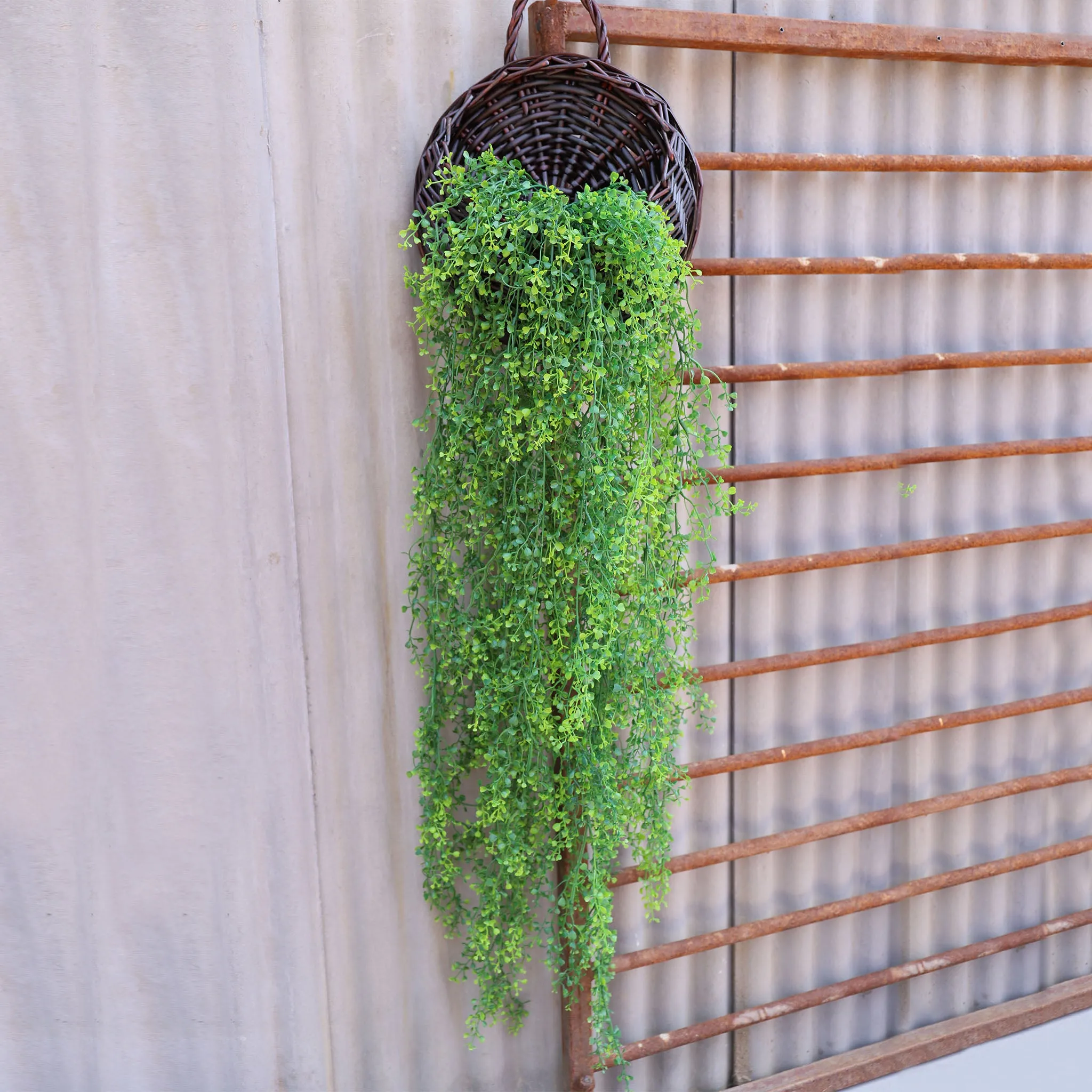 Plastic Hanging Plant Leaf Vines for Outdoor
