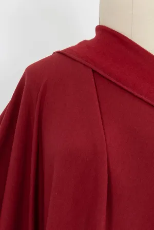 Red Rover Bamboo/Cotton Fleece Knit