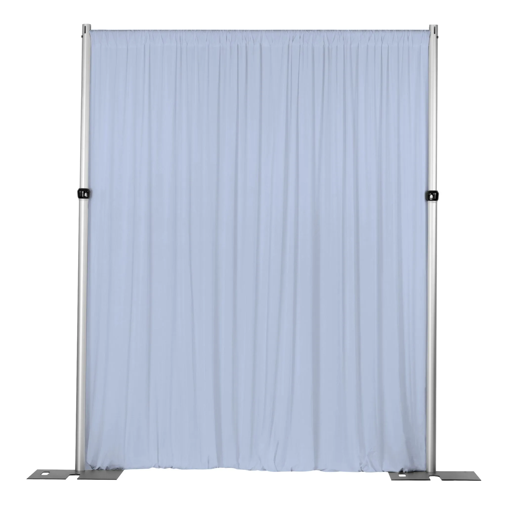 Spandex 4-way Stretch Backdrop Drape Curtain 16ft H x 60" W - Dusty Blue