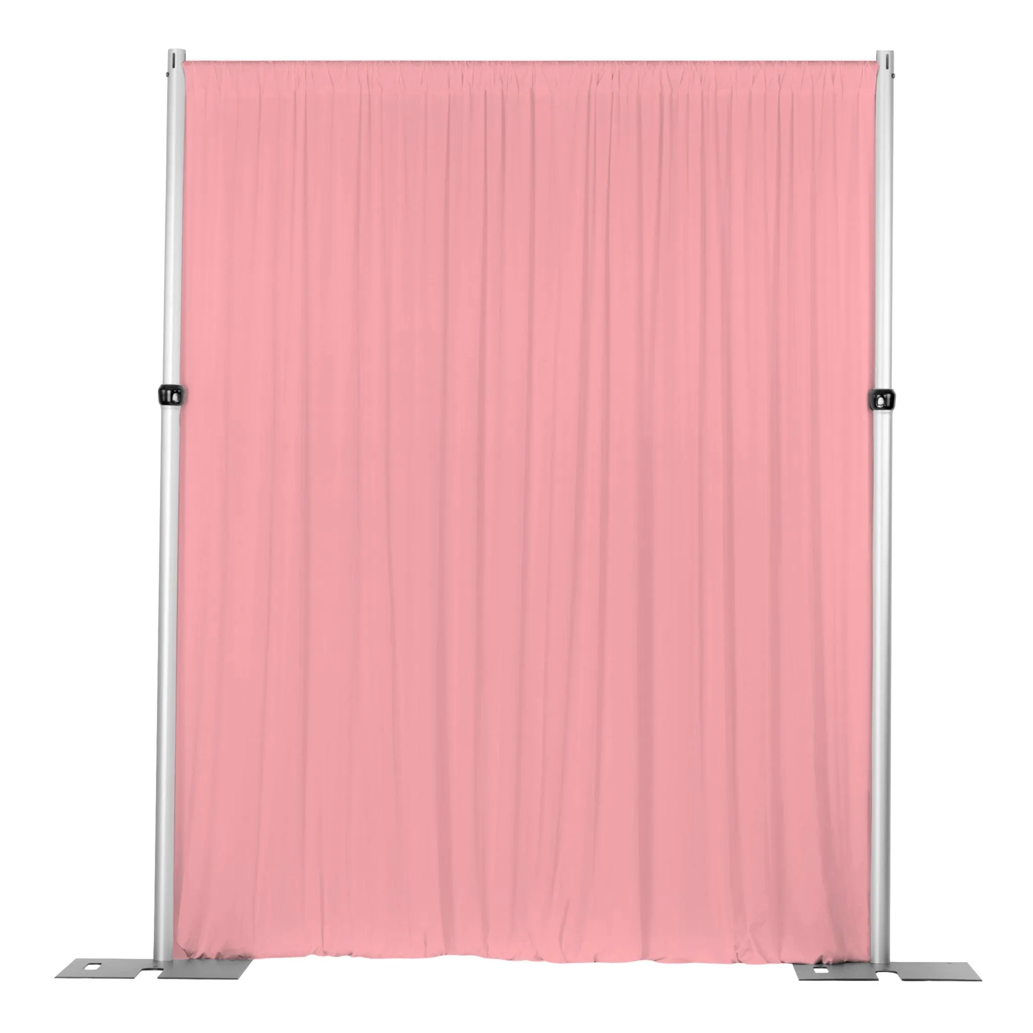 Spandex 4-way Stretch Backdrop Drape Curtain 16ft H x 60" W - Dusty Rose/Mauve