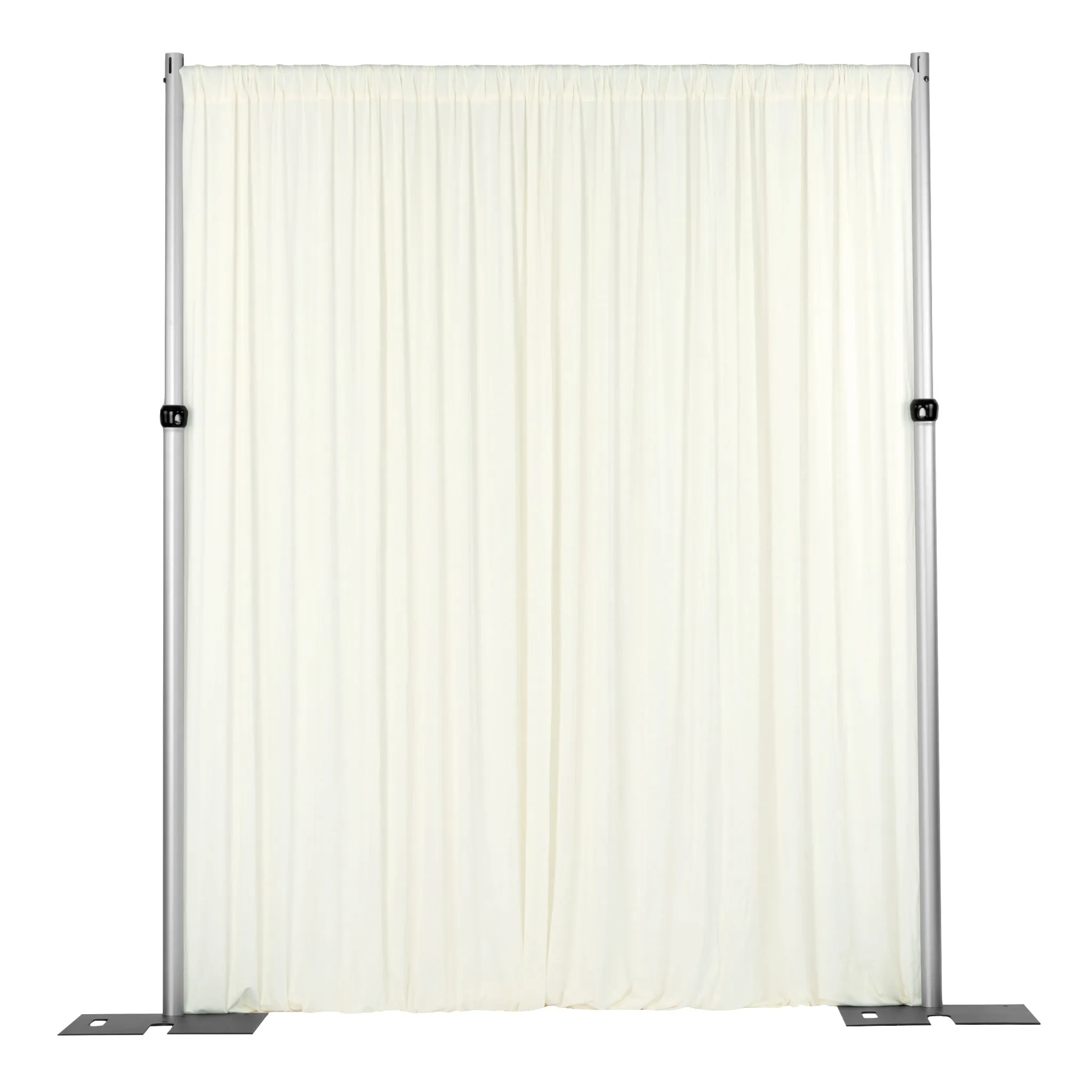 Spandex 4-way Stretch Backdrop Drape Curtain 16ft H x 60" W - Ivory