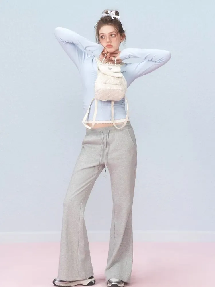 Star cap rope embroidered micro pants【s0000006313】