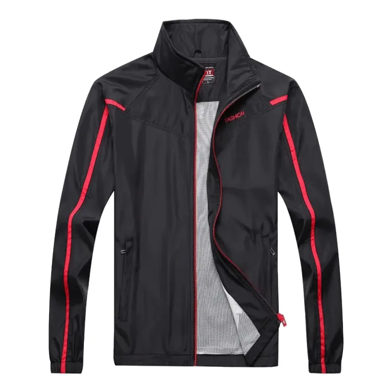 Stylish Tracksuit with Mandarin Collar and Zipper - SF2035