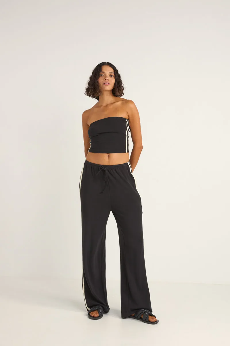 Track Bandeau Top Black