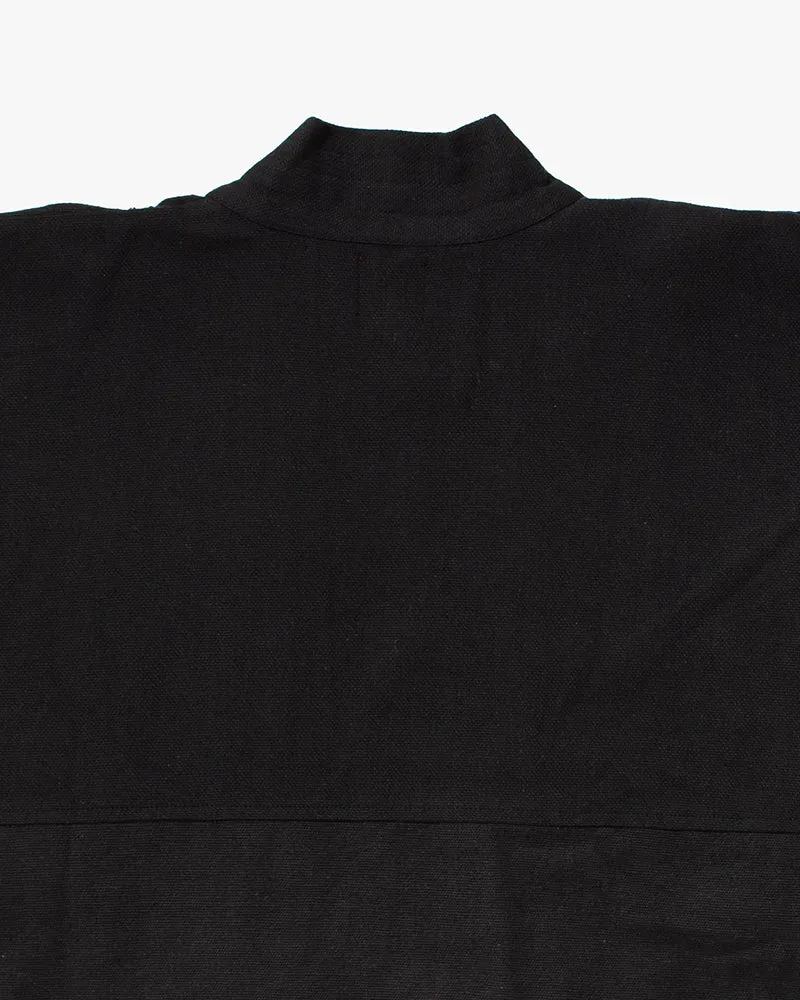 Wa-Modern, Haori, Woven Black