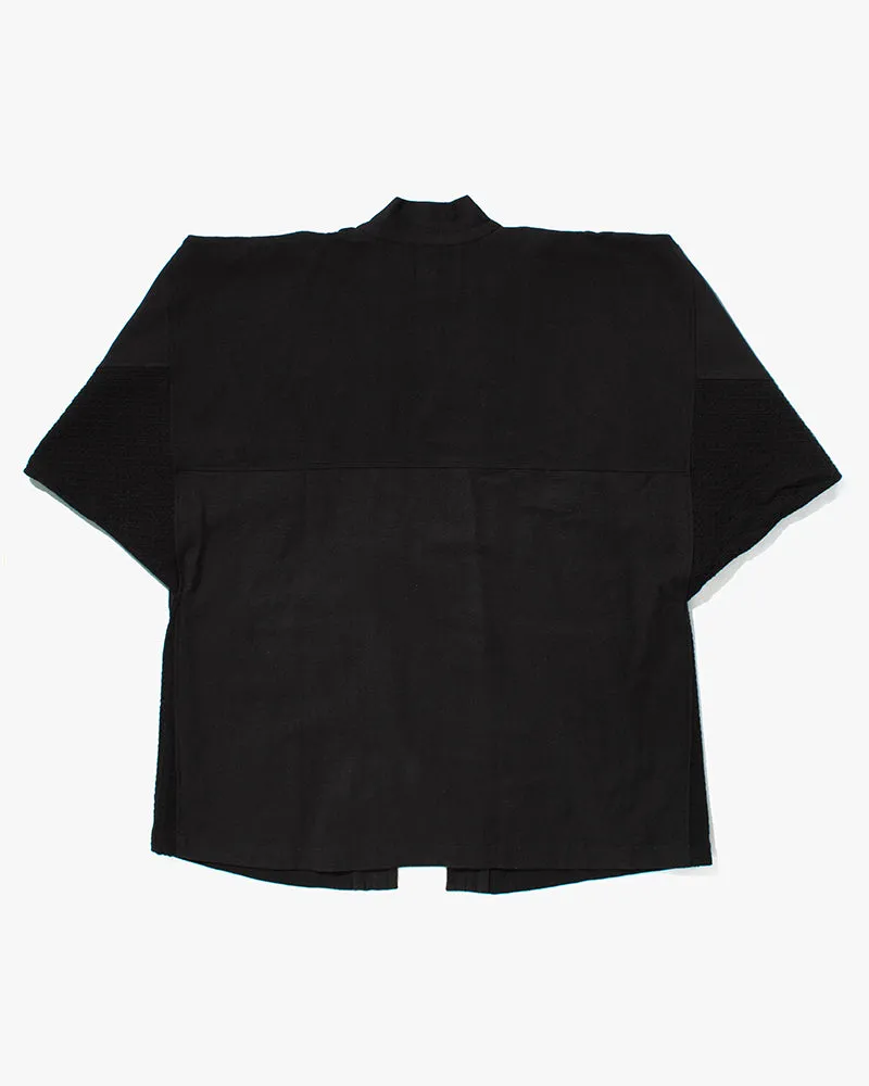 Wa-Modern, Haori, Woven Black