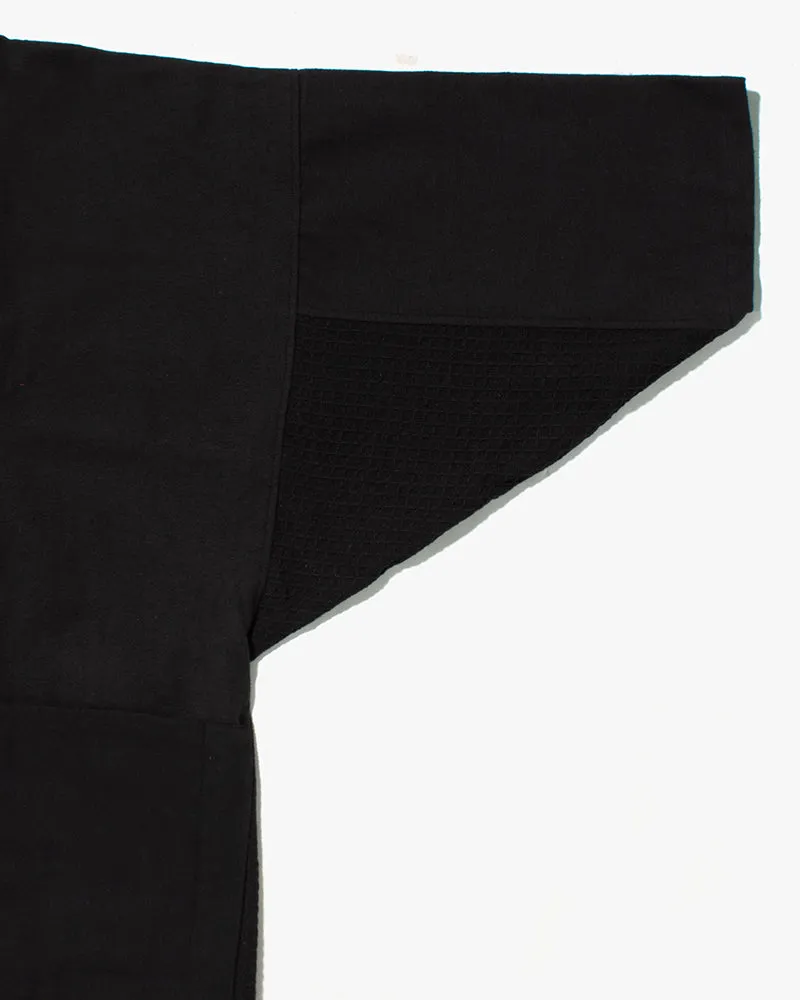 Wa-Modern, Haori, Woven Black
