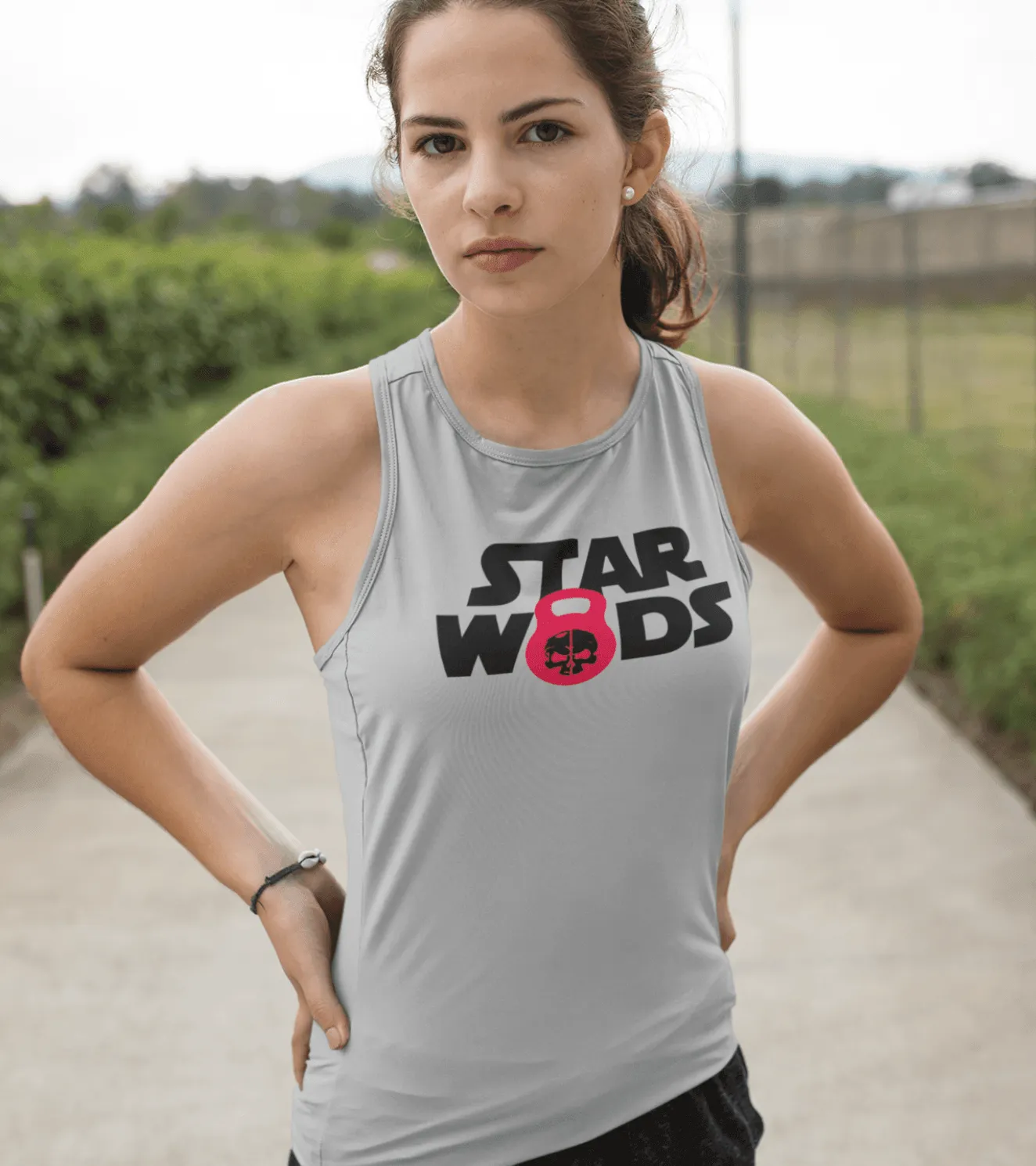 Women's Star Wods Muscle Tank Top