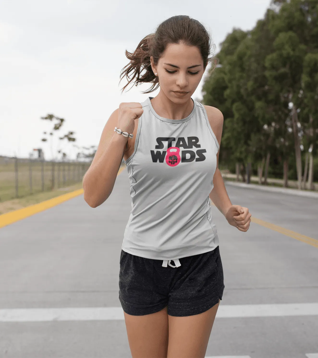 Women's Star Wods Muscle Tank Top