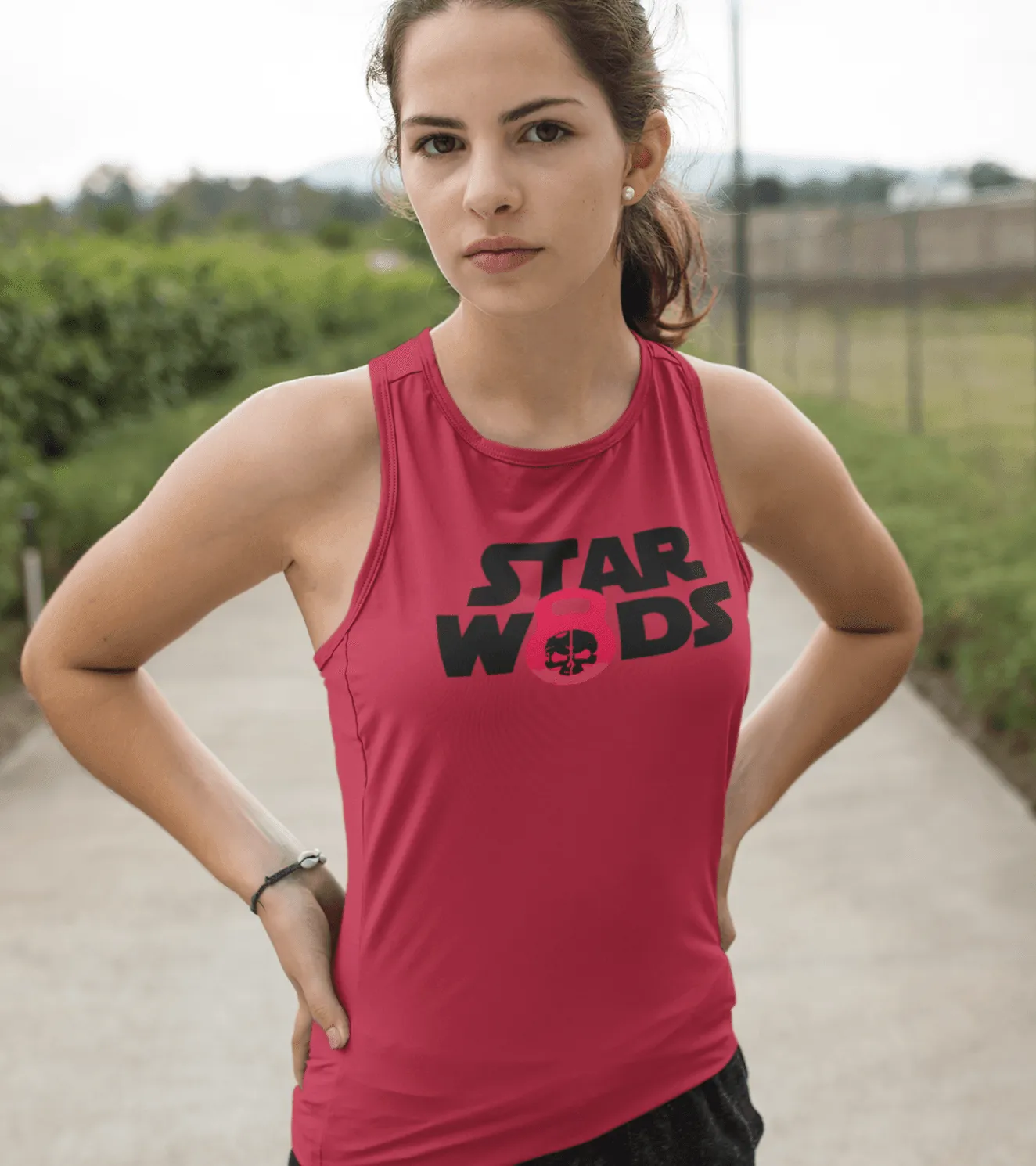 Women's Star Wods Muscle Tank Top