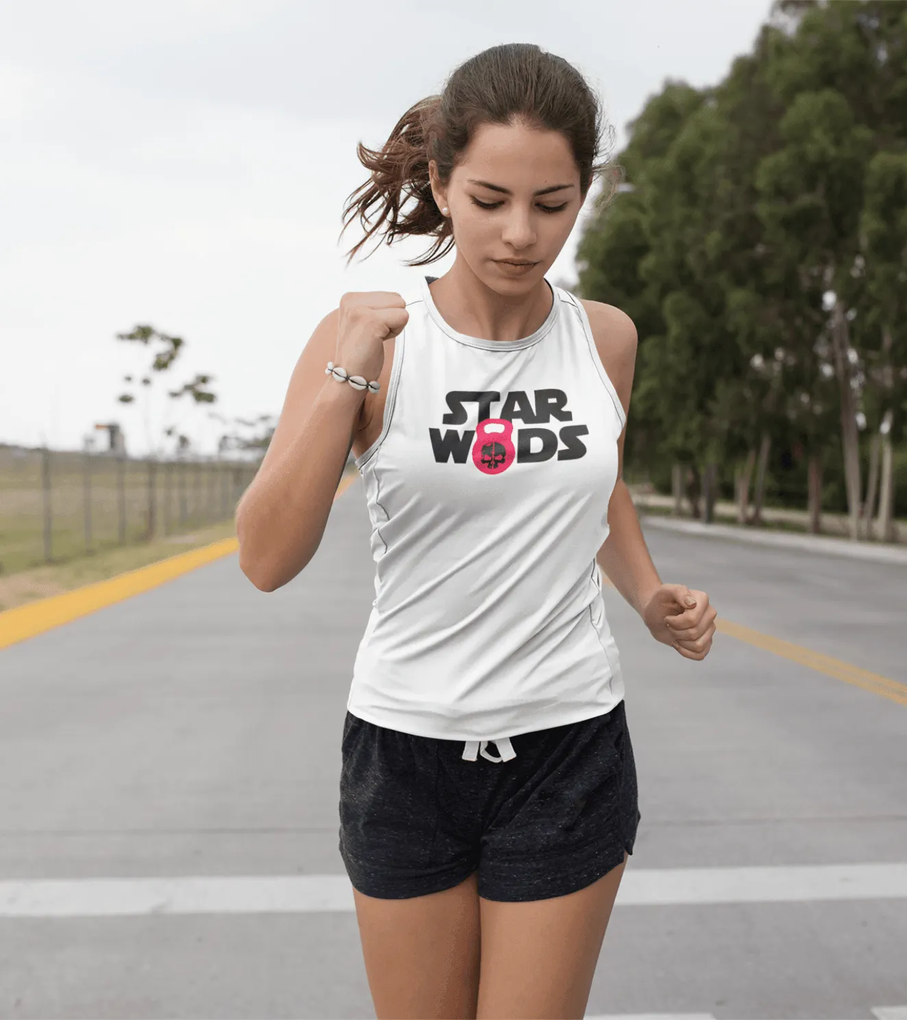 Women's Star Wods Muscle Tank Top