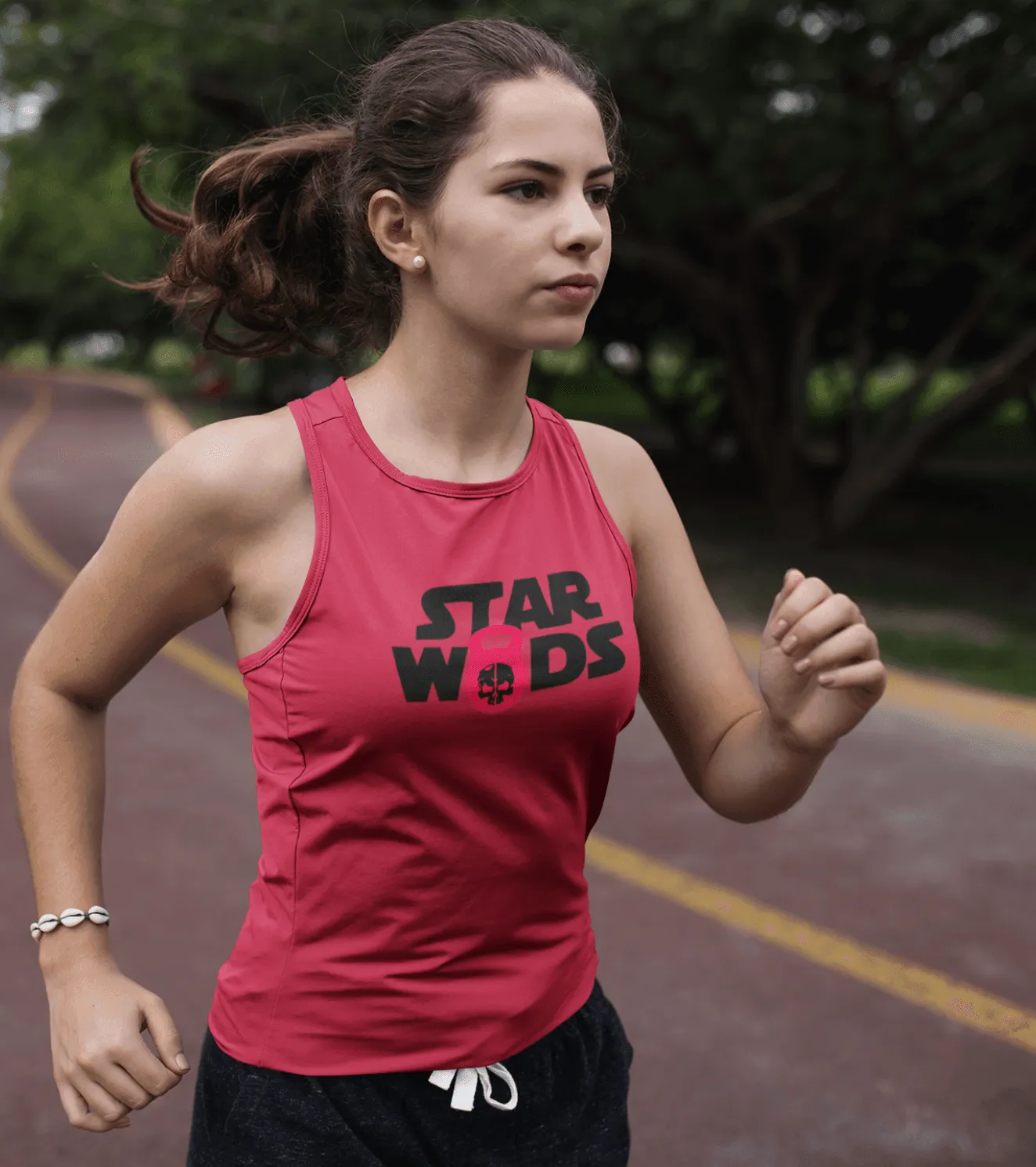 Women's Star Wods Muscle Tank Top
