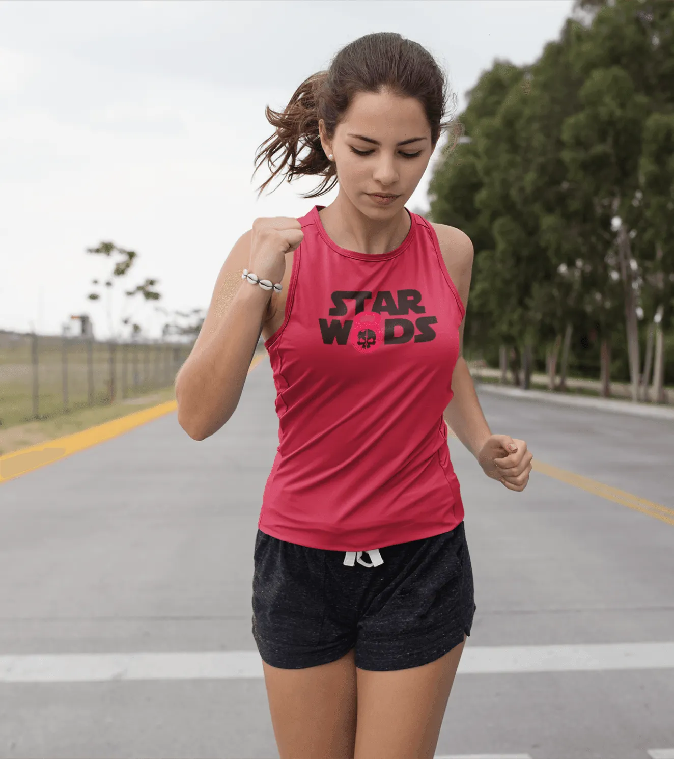 Women's Star Wods Muscle Tank Top