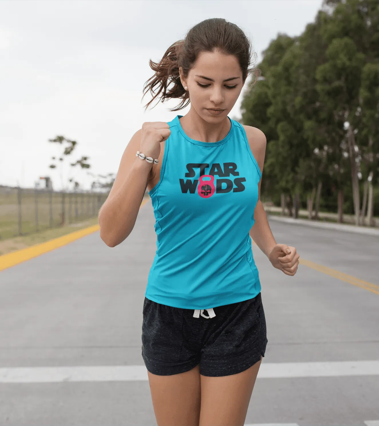 Women's Star Wods Muscle Tank Top