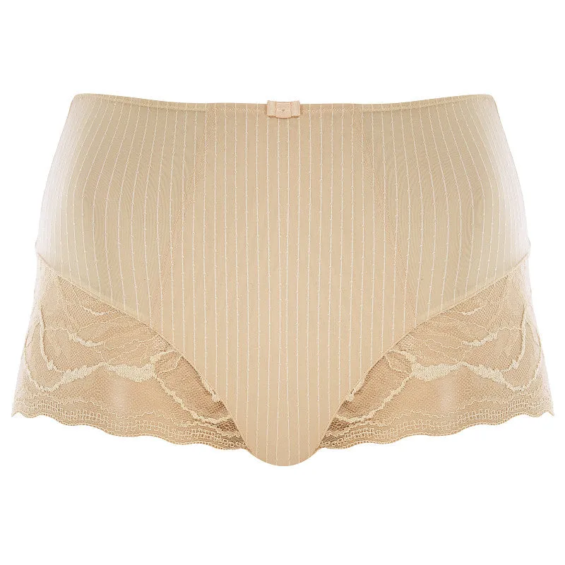 Zoe Soft Beige High Waist Brief - Fantasie